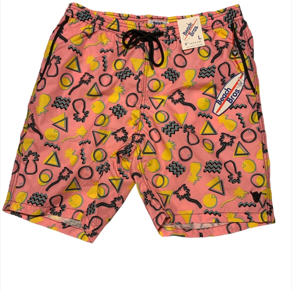 NWT Men's Beach Bros Swim Trunks